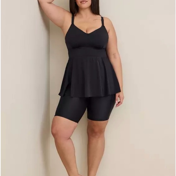 Torrid Wire-Free Racerback Tankini - Picture 3 of 6